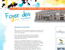 Tablet Screenshot of fjt-granville.fr